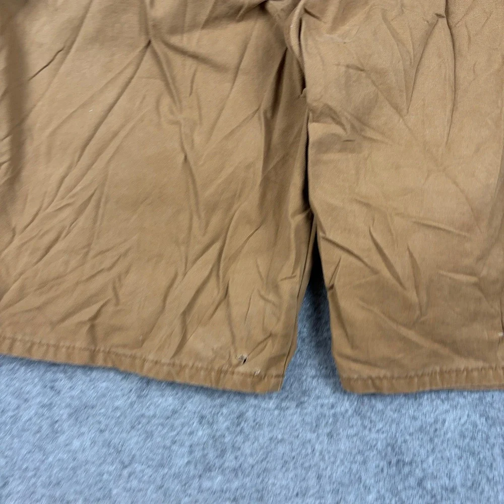 Dickies Canvas Work Shorts Mens 40 Brown Relaxed Fit Utility Rugged Workwear